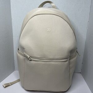 All In Motion Air Mesh Backpack Cream 16in Laptop Pocket Water Repellent